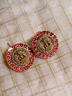 Temple jewellery necklace set | GJNS038