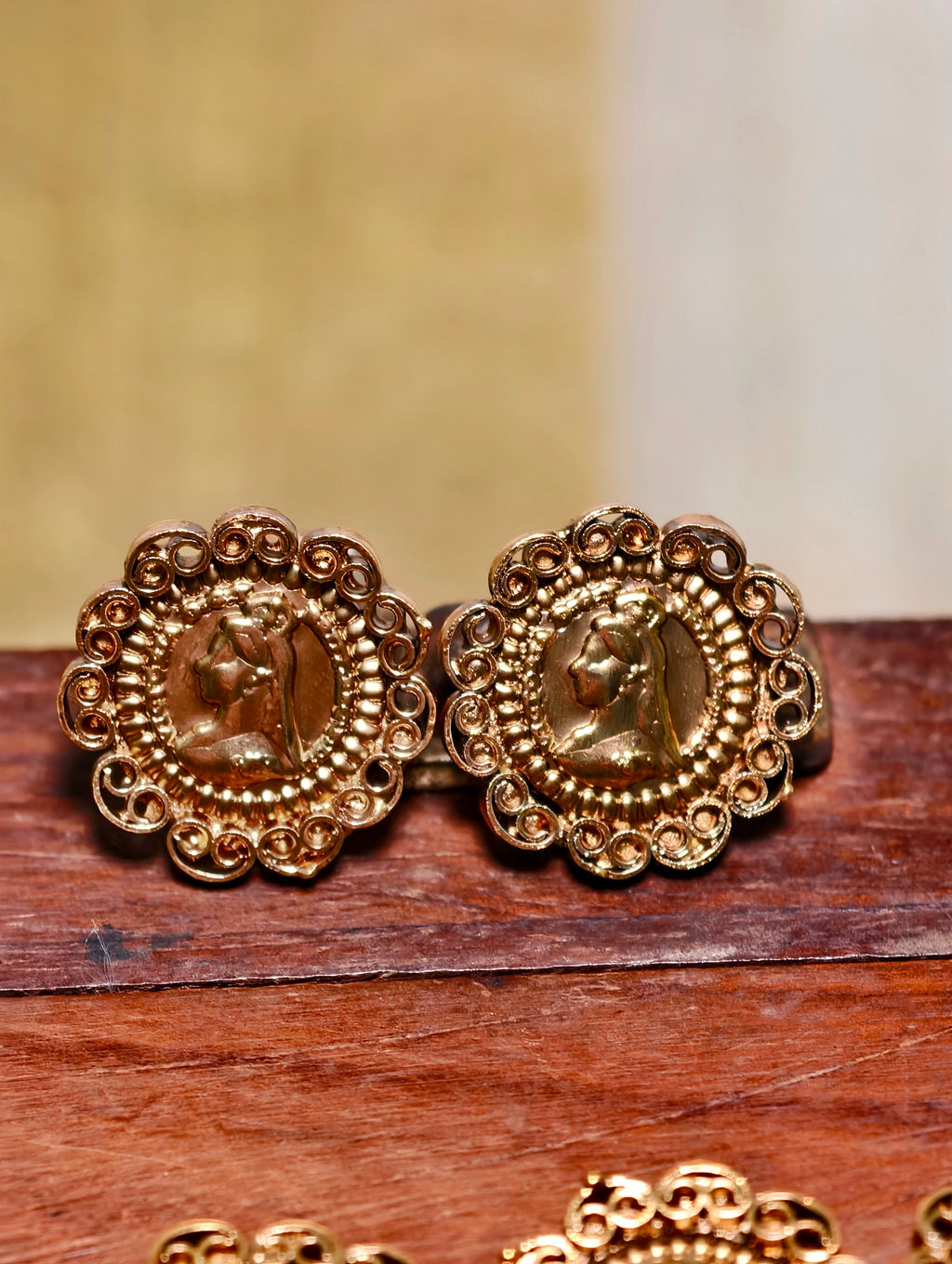 Antique Coin Choker Set| GJNS043