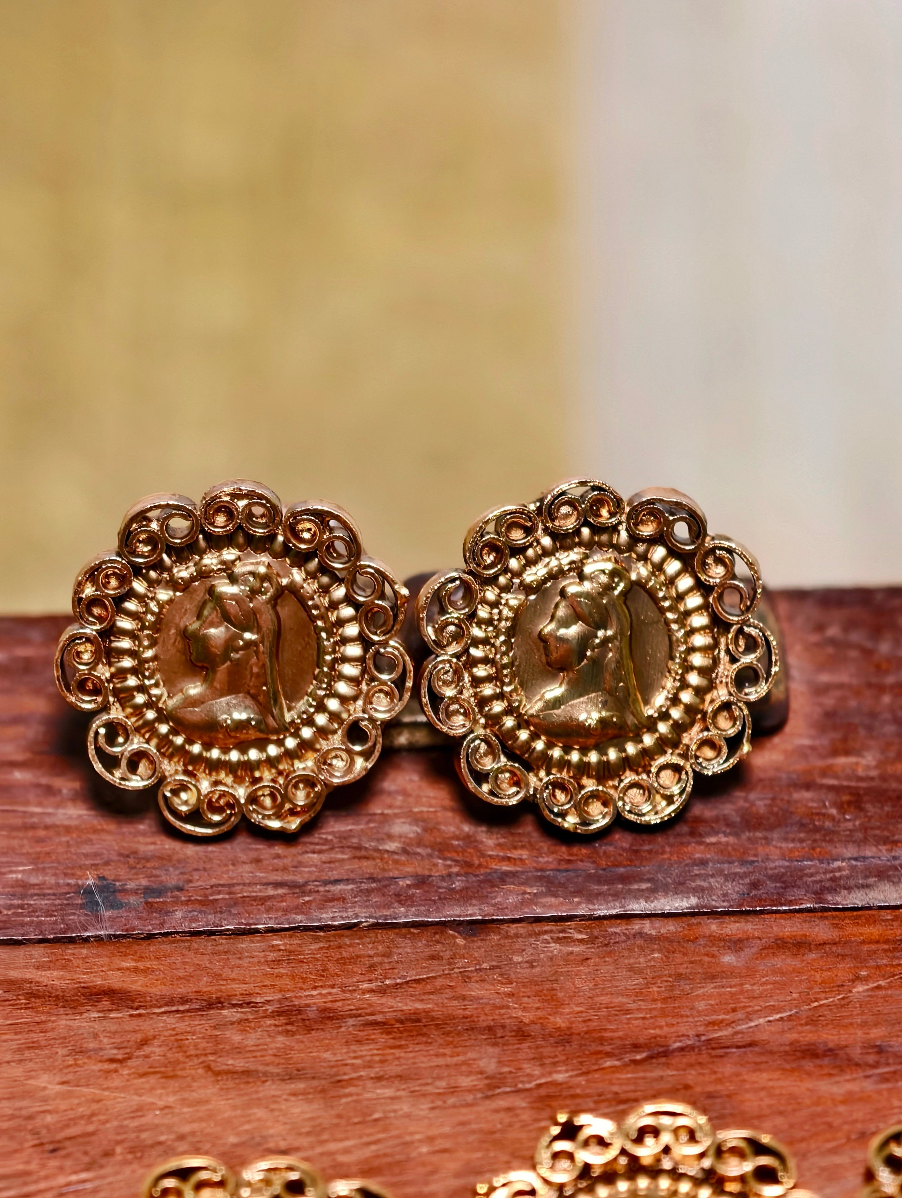 Antique Coin Choker Set| GJNS043