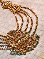 Antique finish layered necklace | GJNS001