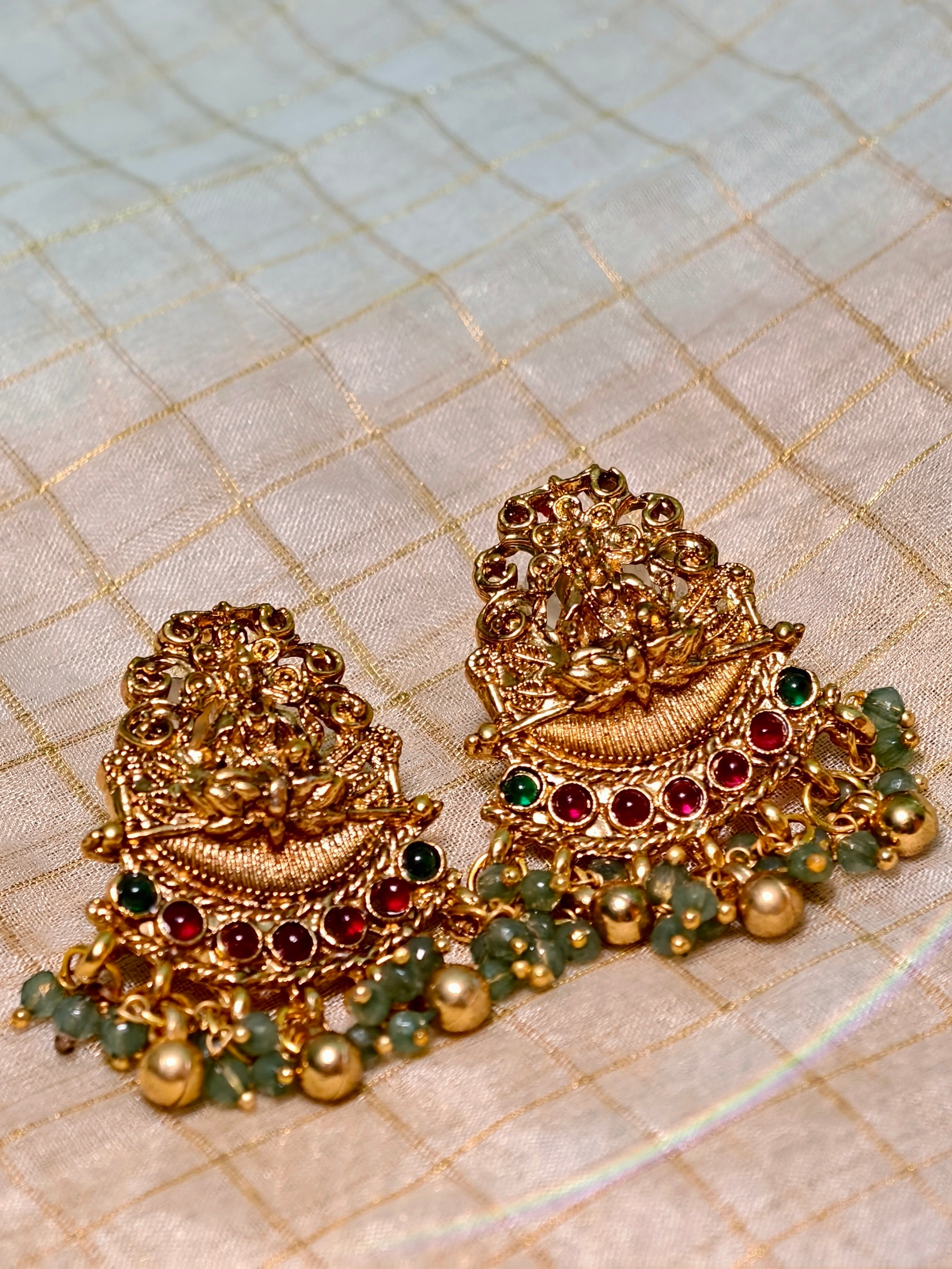 Antique finish layered necklace | GJNS001