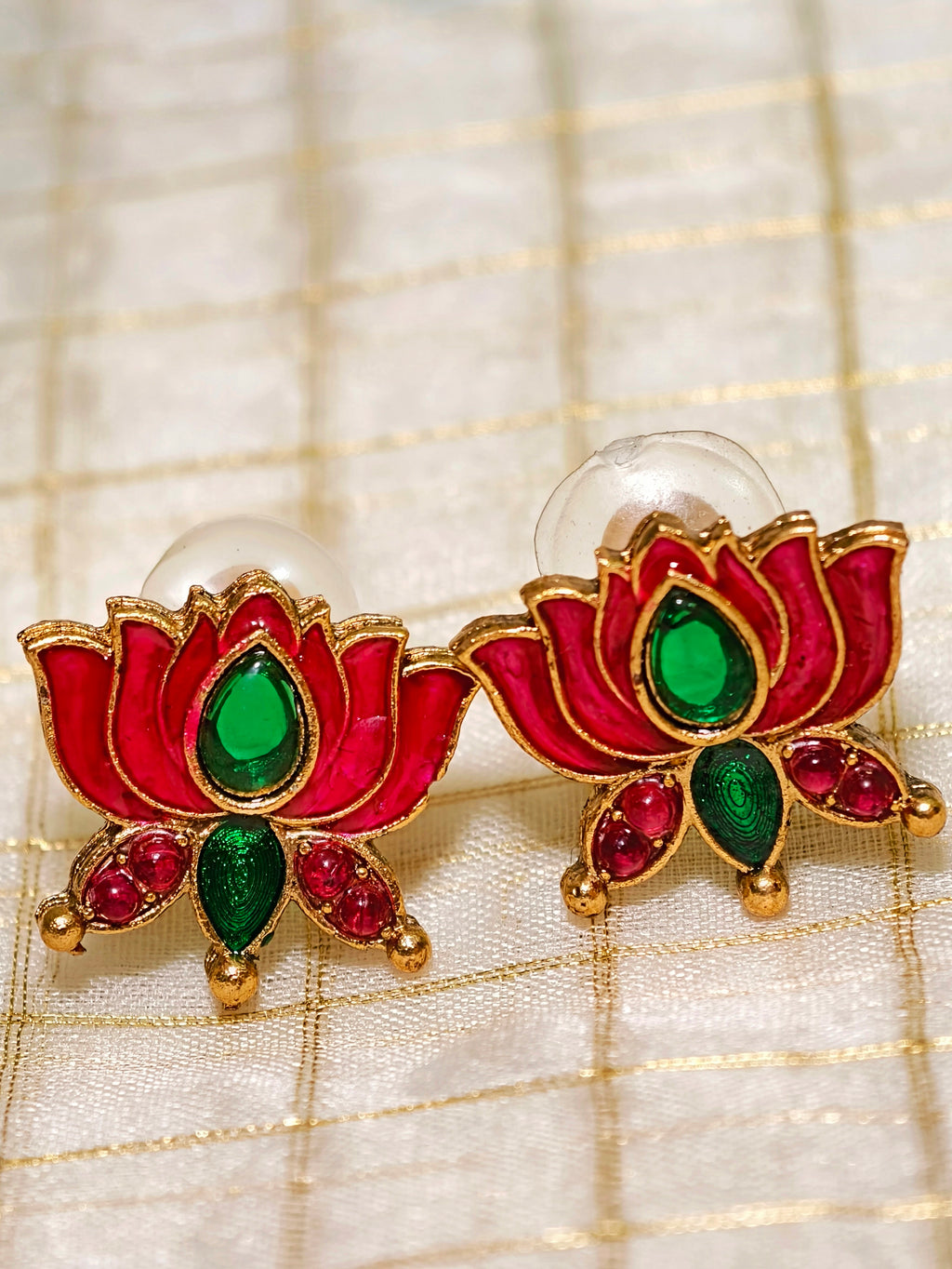 Lotus Necklace set | GJNS028