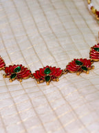 Lotus Necklace set | GJNS028