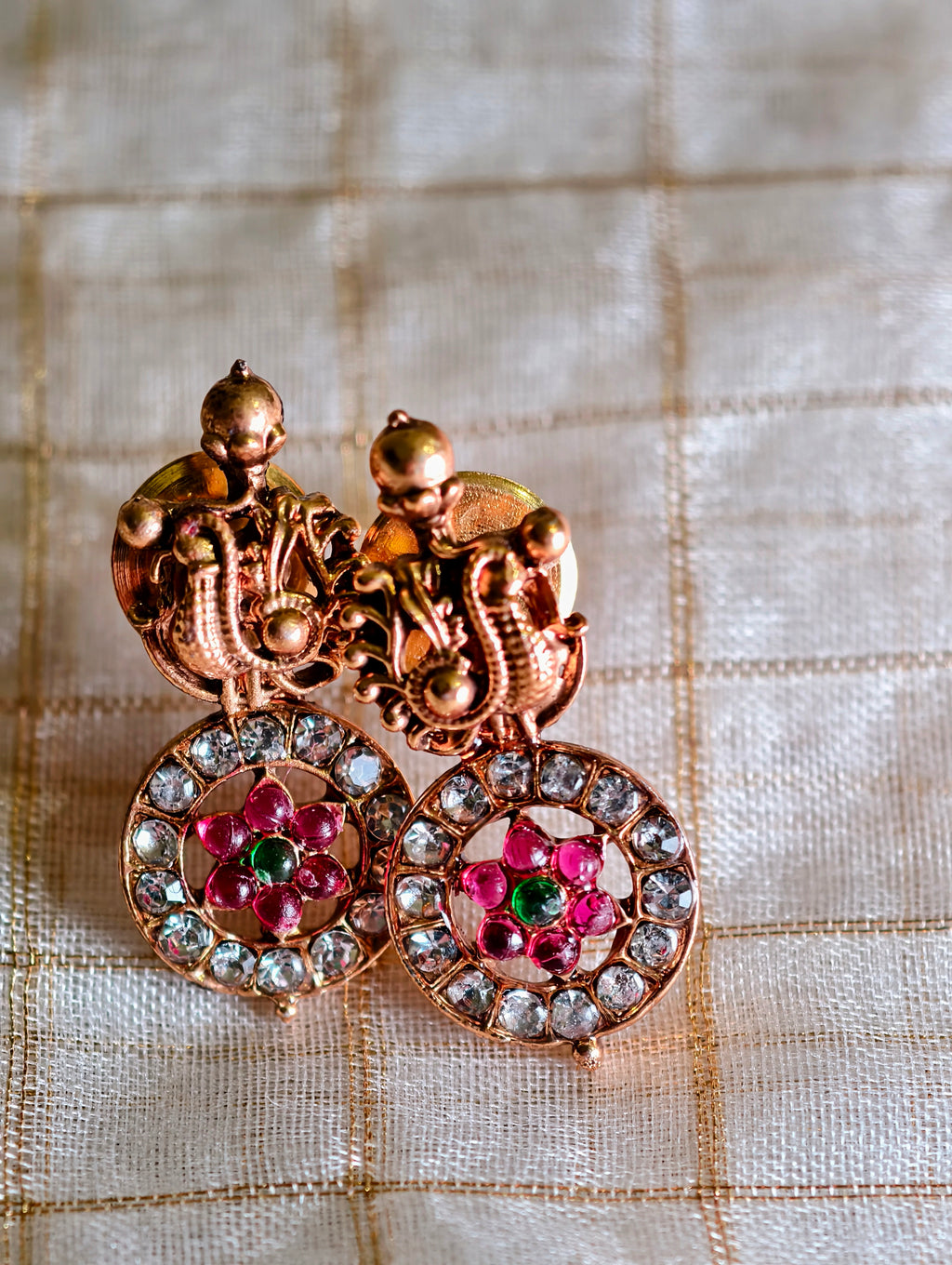 Antique AD traditional necklace set| GJNS024