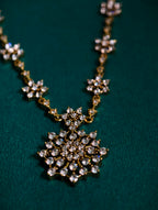 AD brass necklace set | GJNS004