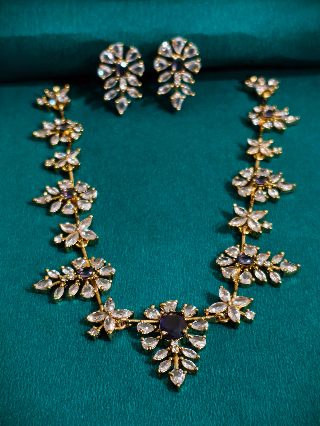 Ad finish necklace set | GJNS005