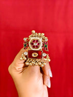 Indian traditional bird motif ring | GJRG004