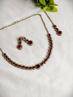 Necklace Set with Maang Tikka | GJNS088