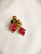 Red Enamel Necklace Set | GJNK062