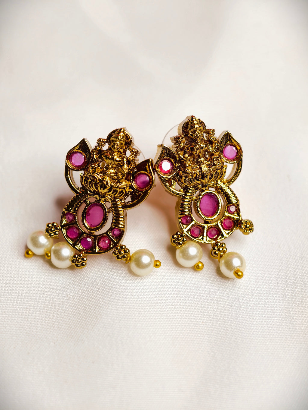 Temple Jewellery Necklace Set | GJNS063