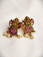 Temple Jewellery Necklace Set | GJNS063