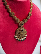 Traditional AD Stone Necklace Set