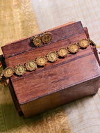 Antique Coin Choker Set| GJNS043