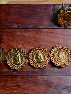 Antique Coin Choker Set| GJNS043