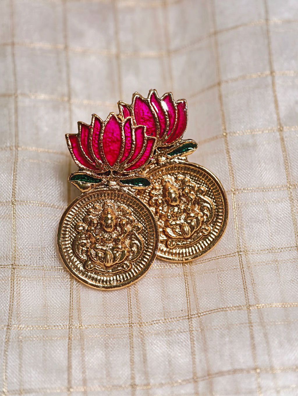 Lotus and kerala tradition Kashi necklace set | GJNS037